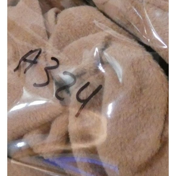 Womens Fluffy Robe 24" across chest, 44" in Length, yellow - Picture 5 of 5